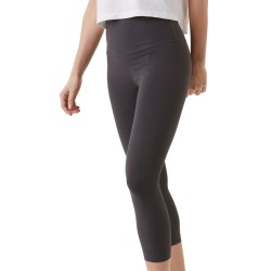 Women's leggings Bj_rn Borg Borg High Waist Comfort 7/8 Tights - gray pinstripe