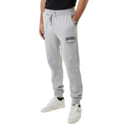 Men's trousers Bj_rn Borg Sthlm Tapered Pants - light gray melange