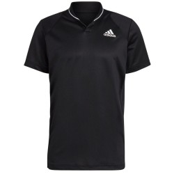 Men's Polo T-shirt Adidas Club Rib Polo - black/white