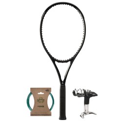 Tennis racket Wilson Noir Clash 100 V2 + string + stringing