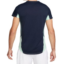 Men's T-shirt Nike Court Dri-Fit Slam Tennis Top M - mint foam/obsidian/mineral slate/black