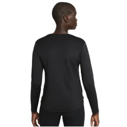 Women's long sleeve T-shirt Nike Therma-FIT One Long-Sleeve T-Shirt - black