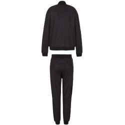 Tracksuit EA7 Woman Jersey Tracksuit - black python