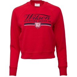 Women's jumper Wilson Sideline Crew - wilson red
