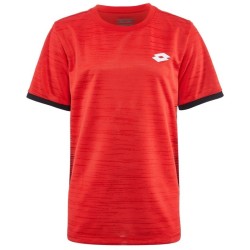 Boys' t-shirt Lotto Top Ten II B Tee Printed PL - red poppy