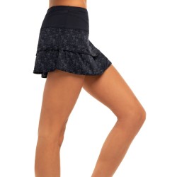 Women's skirt Lucky in Love Novelty Fiesta Scallop Skirt - midnight