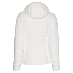 Women's jacket Tommy Hilfiger Slim Sorona Padded Hood Jacket - ecru