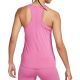 Women's top Nike Dri-Fit One Slim Tank - cosmic fuchsia/white Women's top Nike Dri-Fit One Slim Tank - cosmic fuchsia/white