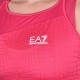 Women's dress EA7 Woman Jersey Dress - fancy pink yarrow