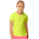 Girls' T-shirt Lucky in Love Core Dynamic High-Low S/S Girls - neon yellow Girls' T-shirt Lucky in Love Core Dynamic High-Low S/S Girls - neon yellow