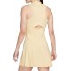 Women's dress Nike Court Dri-Fit Victory Tennis Dress W - pale vanilla/black Women's dress Nike Court Dri-Fit Victory Tennis Dress W - pale vanilla/black