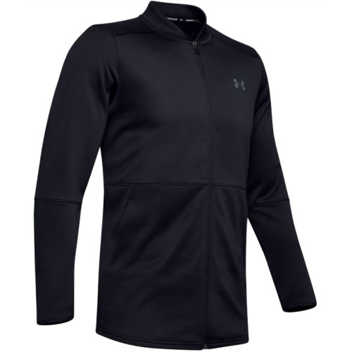 Men's Jumper Under Armour MK1 Warmup Bomber - black Men's Jumper Under Armour MK1 Warmup Bomber - black