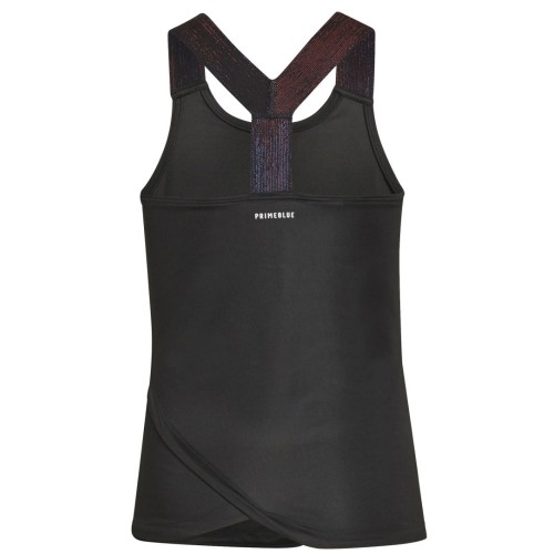Girls' T-shirt Adidas Y-Tank Primeblue - black Girls' T-shirt Adidas Y-Tank Primeblue - black