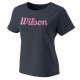 Women's T-shirt Wilson Script Eco Cotton Tee W - india ink Women's T-shirt Wilson Script Eco Cotton Tee W - india ink