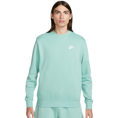 Men's Jumper Nike Swoosh Club Crew - mineral/white