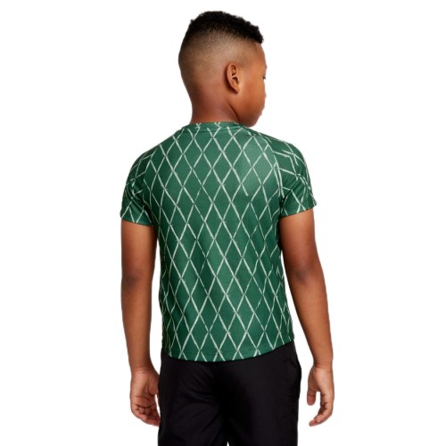 Boys' t-shirt Nike Court Dri-Fit Victory SS Top Printed - gorge green/white Boys' t-shirt Nike Court Dri-Fit Victory SS Top Printed - gorge green/white