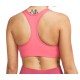 Women's bra Nike Swoosh Bra Non Pad - sea coral/white Women's bra Nike Swoosh Bra Non Pad - sea coral/white
