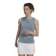 Women's top Adidas Match Tank - almost blue/grey five