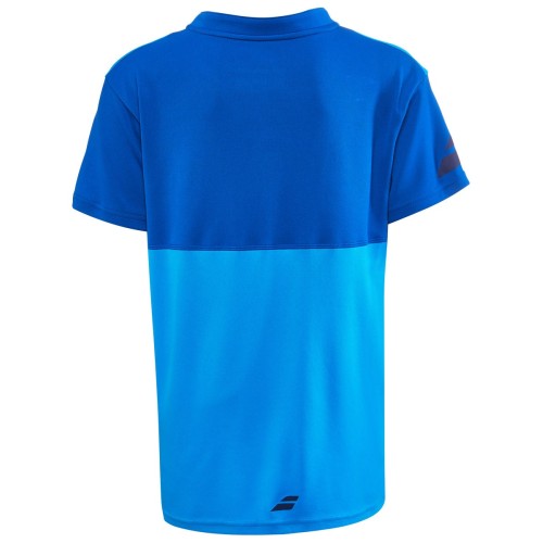 Boys' t-shirt Babolat Play Polo Boy - blue aster Boys' t-shirt Babolat Play Polo Boy - blue aster