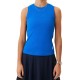 Women's top Bj_rn Borg Ace Rib Tank Pocket - naturical blue