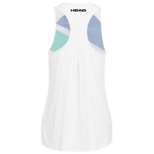 Girls' T-shirt Head Agility Tank Top G - print perf/nile green Girls' T-shirt Head Agility Tank Top G - print perf/nile green
