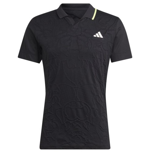 Men's Polo T-shirt Adidas FreeLift Pro Tennis Polo - black