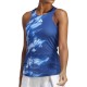 Women's top Adidas Melbourne Y-Tank - multicolor/victory blue/white