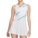 Women's dress Nike Court Dri-Fit Tennis Dress W - white/white/washed teal/wolf grey Women's dress Nike Court Dri-Fit Tennis Dress W - white/white/washed teal/wolf grey