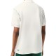 Men's Polo T-shirt Lacoste Sport Roland Garros Edition Pique Polo Shirt - white