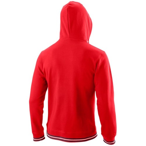 Men's Jumper Wilson Chi Script PO Hoody-Slimfit M - wilson red Men's Jumper Wilson Chi Script PO Hoody-Slimfit M - wilson red