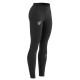 Women's leggings Compressport Run Under Control Full Tights - black