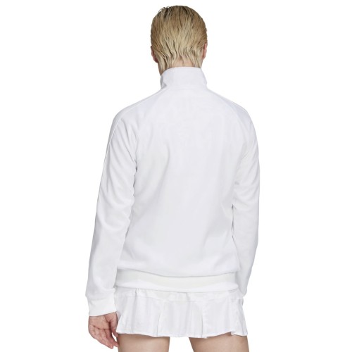 Women's jumper Adidas Tennis Uniforia Jacket W - white/reflective silver/dash grey Women's jumper Adidas Tennis Uniforia Jacket W - white/reflective silver/dash grey