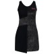Women's dress EA7 Woman Jersey Dress - black python Women's dress EA7 Woman Jersey Dress - black python