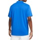 Men's Polo T-shirt Nike Men's Court Dri-Fit Solid Polo - game royal/white