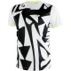 Men's T-shirt Lotto Top Ten III Tee PRT2 PL - bright white