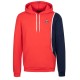 Men's Jumper Le Coq Sportif Saison 1 Hoody No.1 M - tech red/bleu nuit Men's Jumper Le Coq Sportif Saison 1 Hoody No.1 M - tech red/bleu nuit