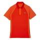 Men's Polo T-shirt Lacoste Sport Recycled Polyester Polo Shirt - rouge/orange