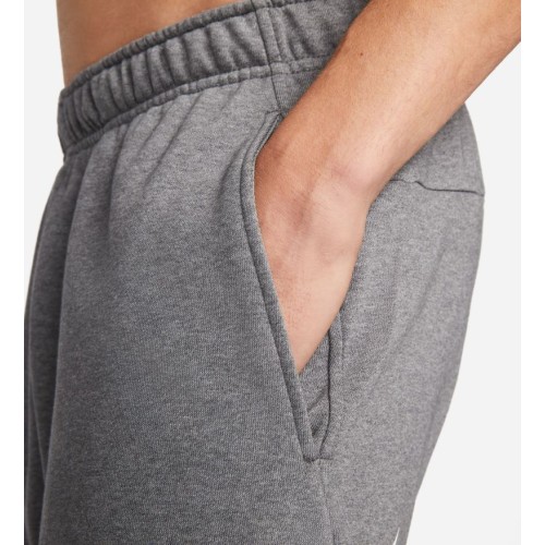 Men's trousers Nike Dry Pant Taper FA Swoosh - charcoal heather/white Men's trousers Nike Dry Pant Taper FA Swoosh - charcoal heather/white