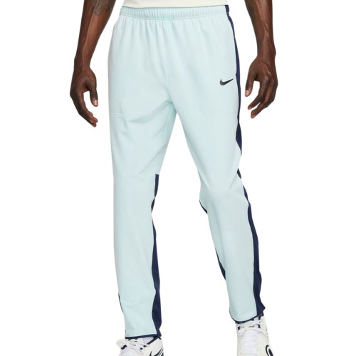 Men's trousers Nike Court Advantage Trousers - glacier blue/midnight navy/black Men's trousers Nike Court Advantage Trousers - glacier blue/midnight navy/black