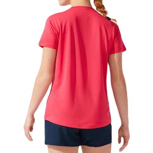 Women's T-shirt Asics Core Short Sleeve Top - pixel pink Women's T-shirt Asics Core Short Sleeve Top - pixel pink