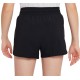 Girls' shorts Nike Dri-Fit One High-Waisted Woven Training Shorts - black/white