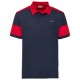 Men's Polo T-shirt Head Ace Polo Shirt M - dark blue/red Men's Polo T-shirt Head Ace Polo Shirt M - dark blue/red