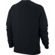 Women's jumper Nike Essential Crew Fleece - black/white Women's jumper Nike Essential Crew Fleece - black/white