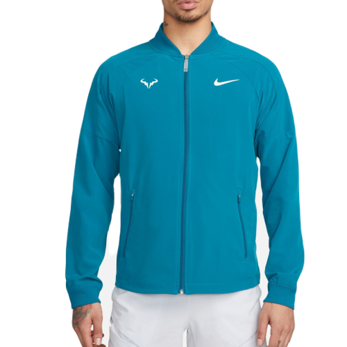 Men's Jumper Nike Court Dri-Fit Rafa Jacket - green abyss/white Men's Jumper Nike Court Dri-Fit Rafa Jacket - green abyss/white