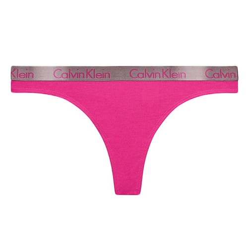 Women's panties Calvin Klein Thong 1P - very berry Women's panties Calvin Klein Thong 1P - very berry