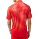 Men's Polo T-shirt Lacoste Tennis x Novak Djokovic Player Version Polo Shirt - red/orange