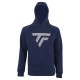 Men's Jumper Tecnifibre Fleece Hoodie - marine Men's Jumper Tecnifibre Fleece Hoodie - marine