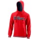 Men's Jumper Wilson Chi Script PO Hoody-Slimfit M - wilson red Men's Jumper Wilson Chi Script PO Hoody-Slimfit M - wilson red