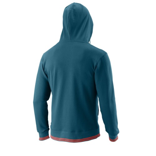 Men's Jumper Wilson Bela PO Hoody Slimfit - blue coral Men's Jumper Wilson Bela PO Hoody Slimfit - blue coral