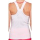 Women's top Asics Club W Tank - brilliant white/diva pink